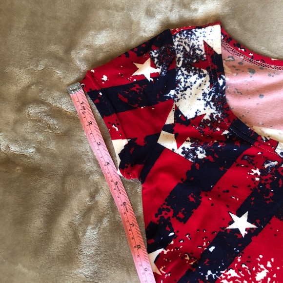 4th of July Red, White & Blue Sundress, Size L - Picture 8 of 15